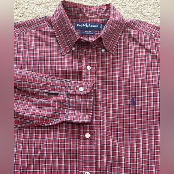 Vintage Polo Ralph Lauren Men’s Large Blake Fit Shirt - Picture 7 of 7